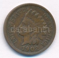 Amerikai Egyesült Államok 1902. 1c Br 'Indián' T:2
USA 1902. 1 Cent Br 'Indian Head' C:XF - Ohne Zuordnung