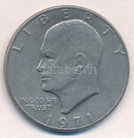 Amerikai Egyesült Államok 1971. 1$ Cu-Ni 'Eisenhower' T:2
USA 1971. 1 Dollar Cu-Ni 'Eisenhower' C:XF
Krause KM#203a - Non Classés