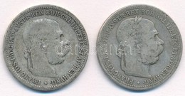 Ausztria 1893. 1K Ag 'Ferenc József' (2x) T:2-,3 Patina
Austria 1893. 1 Corona Ag 'Franz Joseph' (2x) C:VF,F Patina
Krau - Unclassified