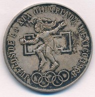 Mexikó 1968. 25P Ag 'Olimpia' T:2 Patina
Mexico 1968. 25 Pesos Ag 'Olympiad' C:XF Patina
Krause KM#479.1 - Ohne Zuordnung