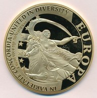 Luxemburg 2002. 'Europa' Aranyozott Fém Emlékérem (70mm) T:PP
Luxembourg 2002. 'Europa' Gilt Metal Commemorative Medal ( - Unclassified