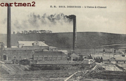 DESVRES USINE A CIMENT 62 - Desvres