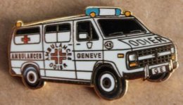 AMBULANCE ODIER - GENEVE - DAVID VINCENT - EGF - GENF - SUISSE - MEDICAL - SWITZERLAND - VOITURE - CAR         (22) - Geneeskunde