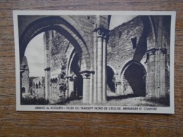 " Plénée-jugon " Abbaye De Boquen , Pilier Du Transept Nord De L'église , Armarium Et Chapitre - Plénée-Jugon