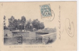 Ain - Tenay - Pont-de-Vaux - Passerelle Du Canal Et Tramway - Pont-de-Vaux