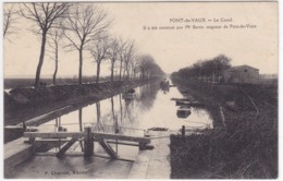 Ain - Pont-de-Vaux - Le Canal Il A été Construit Par Me Bertin Seigneur De Pont-de-Vaux - Pont-de-Vaux