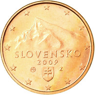 Slovaquie, Euro Cent, 2009, TTB, Copper Plated Steel, KM:95 - Eslovaquia