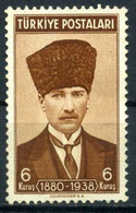 Turkey 1939 - Mi. 1066 [MINT NO GUM], Mustafa Kemal Pasha 1920. - Nuovi