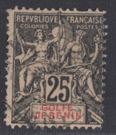 Benin - 1893 - 25c Yv. 27 Used - Gebruikt