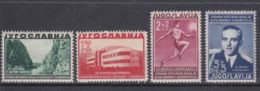 Yugoslavia Kingdom 1938 Mi#358-361 Mint Never Hinged - Nuevos