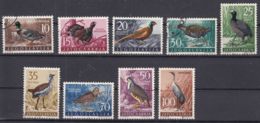 Yugoslavia Republic 1958 Birds Mi#842-850 Used - Used Stamps