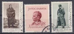 Yugoslavia Republic 1952 Mi#693-695 Used - Used Stamps