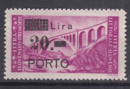 Istria Litorale Yugoslavia Occupation, Porto 1946 Sassone#12 Mint Hinged - Yugoslavian Occ.: Istria