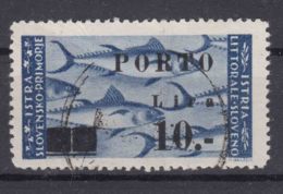 Istria Litorale Yugoslavia Occupation, Porto 1946 Sassone#17 Used - Jugoslawische Bes.: Istrien