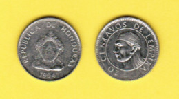 HONDURAS  20 CENTAVOS 1994 (KM # 83.1a) #5423 - Honduras