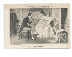 Chromo UNE CHANSON Pub: Chocolat LOUIT TB  2 Scans - Louit