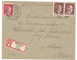 SK363 - MULHAUSEN (ELS) 4 - 1942 - Tarif Recommandé 42 Pfg - - Autres & Non Classés