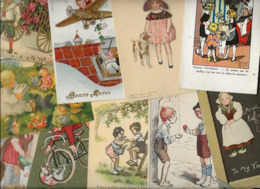 Lot 2164 De 10 CPA Illustrateurs Dont Fantaisies Déstockage Pour Revendeurs Ou Collectionneurs - 5 - 99 Postales