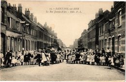 CPA St-POL-sur-MER - La Rue Jeanne D'arc (193362) - Saint Pol Sur Mer