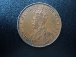 AUSTRALIE : 1 PENNY    1929 (m)    KM 23       TB+ / TTB - Penny