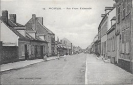 Delcampe - Rue Veuve Thibauville. (Voir Commentaires) - Moreuil
