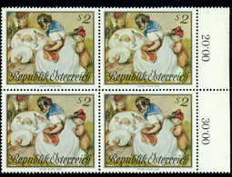 1967 Mother,children,Baby Bottle,Mother's Day,Peter Fendi,Austria,1237,MNH,x 4 - Muttertag