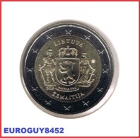 LITOUWEN - 2 € COM. 2019 UNC - ZEMAITIJA - Litauen