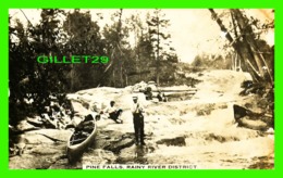 PINE FALLS, MANITOBA - RAINY RIVER DISTRICT - ANIMATED WITH FISHERMAN - WRITTEN - - Andere & Zonder Classificatie