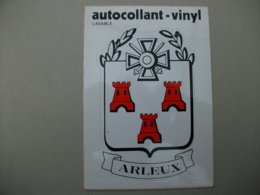 Blason Adhésif  ARLEUX (59)  Nord - Arleux