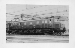 ¤¤  -  Carte-Photo D'une Locomotive - Chemins De Fer - Machine Electrique E. 516  - Train En Gare  -  ¤¤ - Eisenbahnen