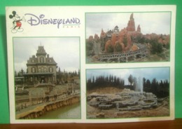 DISNEYLAND Cartolina Viaggiata 1994 Targhetta Postale Turismo  Chessy - Disneyland