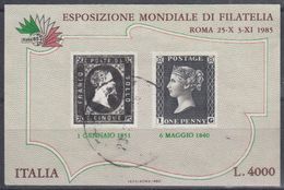 ITALIA 1985 Nº HB-3 USADO - 1981-90: Afgestempeld