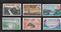 Serie De Rhodesia Nº Yvert 33/38 ** - Nyassaland (1907-1953)