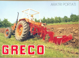 Greco Machine-Types Of Fiat Tractor, Agricultural Machines- Catalog, Prospekt, Brochure- Italy - Tractores