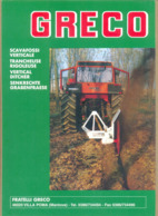 Greco Machine-Types Of Fiat 1380 DT Tractor, Agricultural Machines- Catalog, Prospekt, Brochure- Italy - Trattori