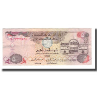 Billet, United Arab Emirates, 5 Dirhams, 2007/AH1428, KM:19d, SUP+ - Verenigde Arabische Emiraten