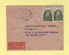 Guinee Francaise - Kankan - 18-9-1950 - Par Avion Destination France - Lettres & Documents