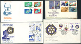 TOPIC ROTARY: 21 Covers Related To Topic ROTARY, Very Fine Quality, Very Little Duplication, Low Start! - Rotary, Club Leones