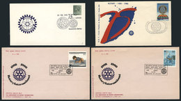 TOPIC ROTARY: 24 Covers Related To Topic ROTARY, Very Fine Quality, Very Little Duplication, Low Start! - Rotary, Lions Club