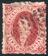 ARGENTINA: GJ.33, 7th Printing Perforated, Carmine-rose Color, With Tiny Thin Spot On Back, Very Good Front, Low Startin - Nuevos