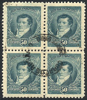 ARGENTINA: GJ.147, Used Block Of 4, Excellent Quality! - Andere & Zonder Classificatie