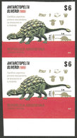 ARGENTINA: GJ.4079P, 2015 Dinosaurs In Antarctica, IMPERFORATE PAIR, VF Quality! - Other & Unclassified