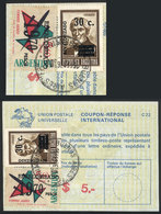 ARGENTINA: IRC With Postmark Of 16/FE/1976, With Original Value Of 5P. And Additional Postage Of 20P. Of Overprinted Sta - Other & Unclassified