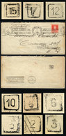 ARGENTINA: MARKS OF PARANÁ POSTMEN: 9 Covers Mailed Between 1926 And 1928 From Buenos Aires To Paraná, On Back With Mark - Otros & Sin Clasificación