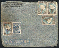 ARGENTINA: AIRPLANE ACCIDENT: Cover Franked By GJ.752+761 X4 (+ Other Missing Values), Carried On The Airplane That Went - Other & Unclassified