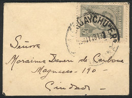 ARGENTINA: Small Cover (it Contained A Personal Card) Used In Gualeguaychú In MAY/948 Franked With 3c. (Moreno 3c. Gray) - Other & Unclassified