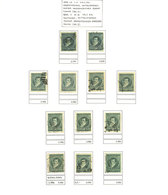 ARGENTINA: Balance Of Collection On Pages, With Dozens Of Stamps Of The "Rivadavia, Belgrano & San Martín" Issue, Mostly - Collections, Lots & Series