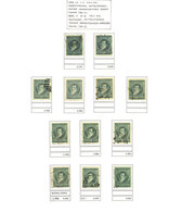 ARGENTINA: Balance Of Collection On Pages, With Dozens Of Stamps Of The "Rivadavia, Belgrano & San Martín" Issue, Mostly - Verzamelingen & Reeksen