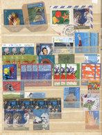 ARGENTINA: Stockbook With Good Number Of Used MODERN Stamps (including A Few Mint Examples With Average Gum Quality), Ve - Collections, Lots & Séries