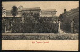 ARGENTINA: ADROGUÉ: Villa Carmen, Editor Théo Fumiére, Circa 1905, VF, Rare! - Argentine